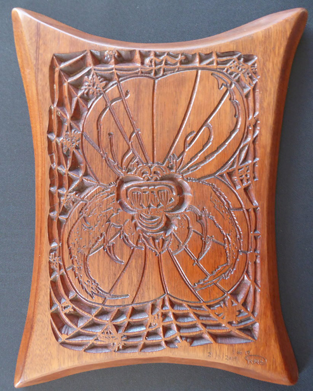 spider-carving